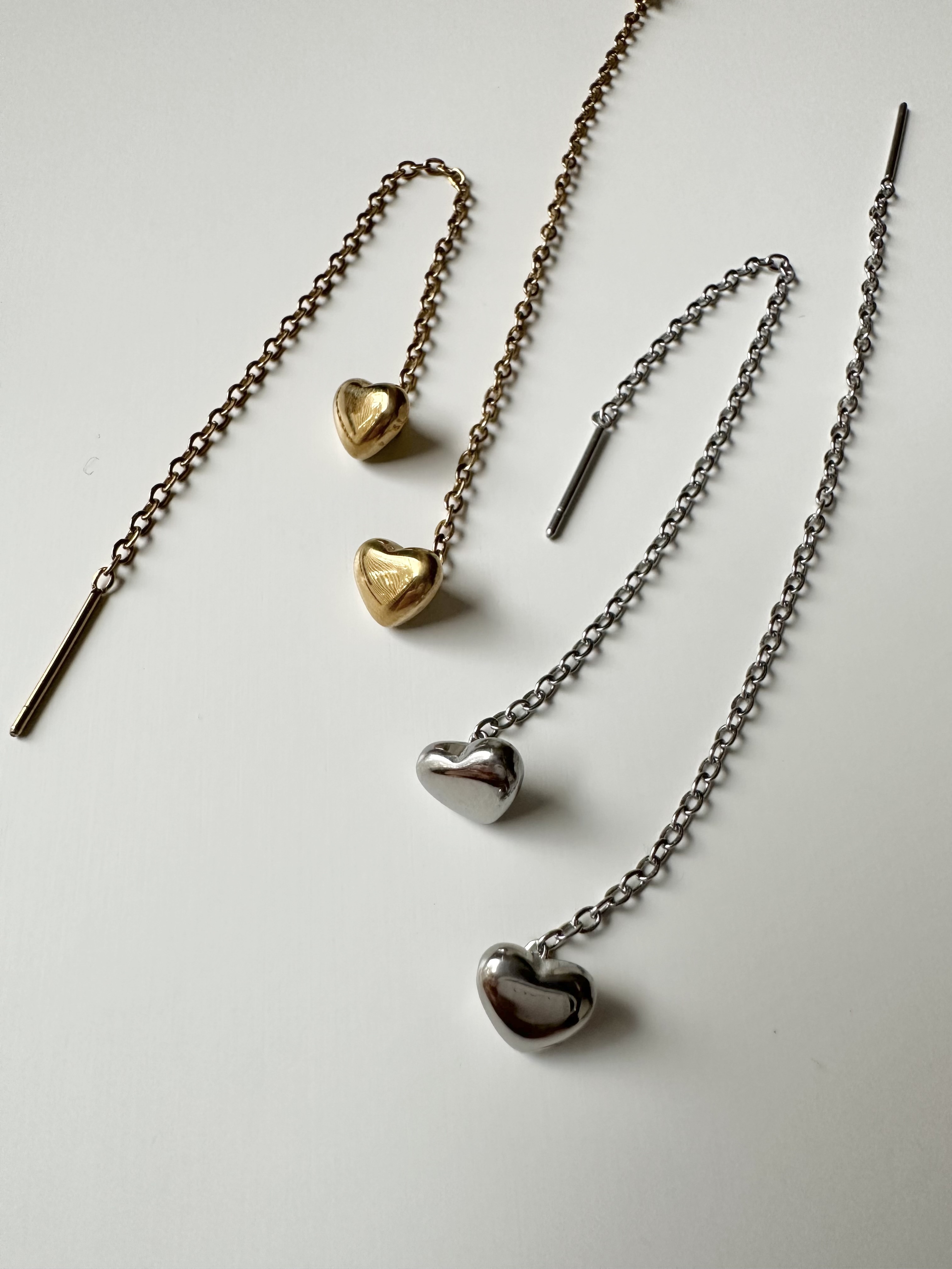 SS long heart pierce