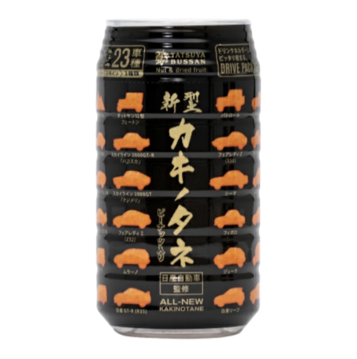 【日本熱銷】JP Tatsuya x Nissan 車車柿之種脆脆 82g 0048 TK260319