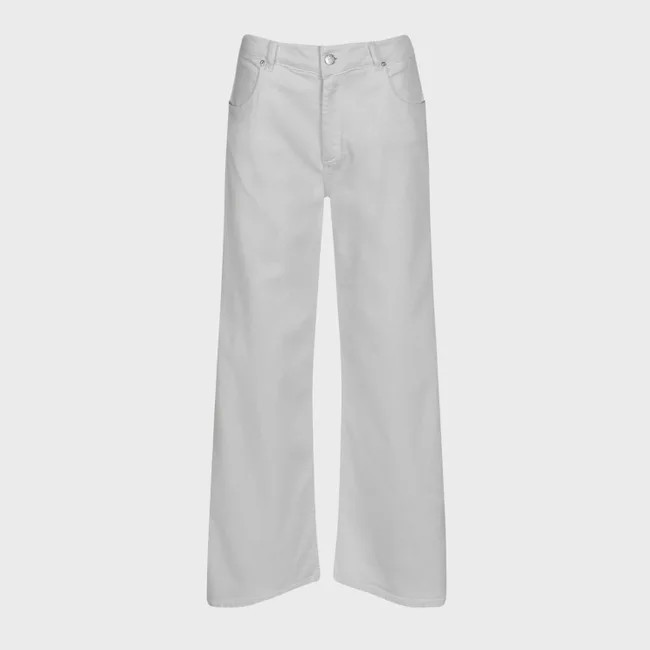 1AF0323-006 [ANNE FONTAINE] Rosebush Pants White #P23F09101 (EU)