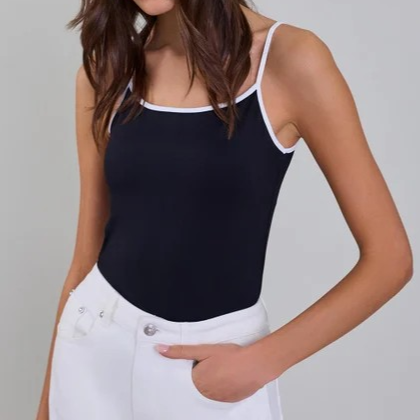 1AF0323-009 [ANNE FONTAINE] Cintia Camisole Black #P25F05703 (EU)