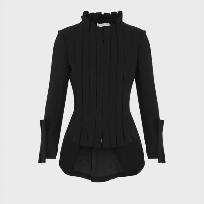 1AF0323-010 [ANNE FONTAINE] Secret Jacket Black #H18F22003 (EU)