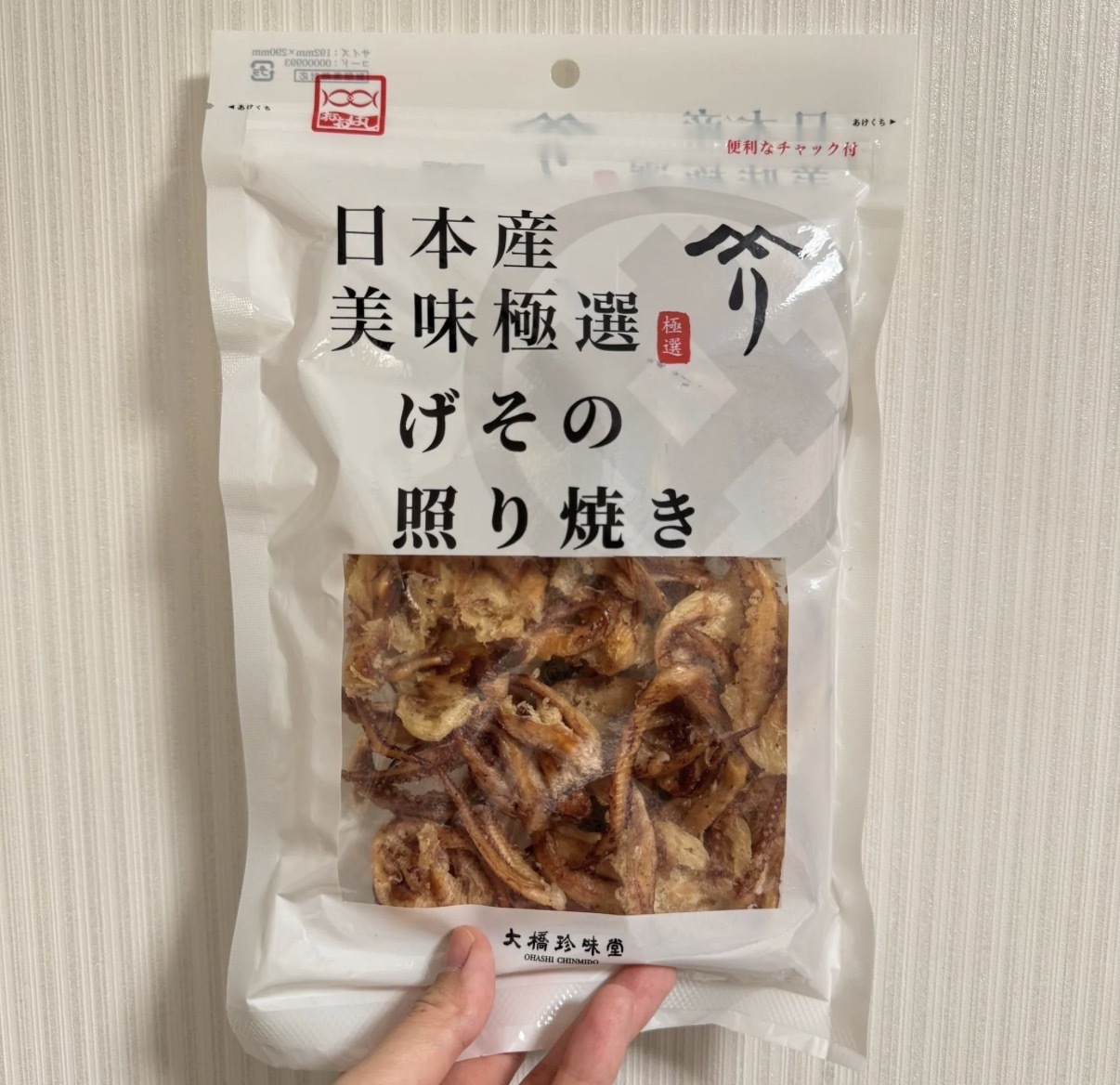 【爆單人氣】JP 日本醬燒魷魚鬚 98g 4681 TK260319