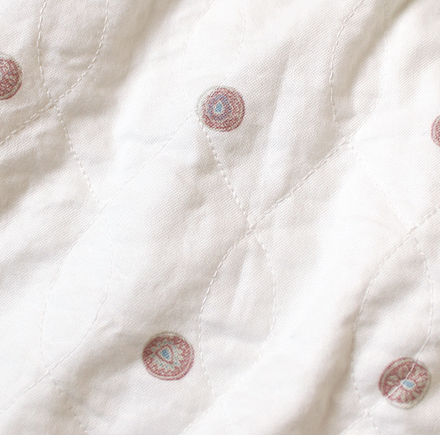 KAPITAL 2026 Cotton QUITLED BEAN print Husky Western shirt - PRE ORDER ITEM (預訂中)