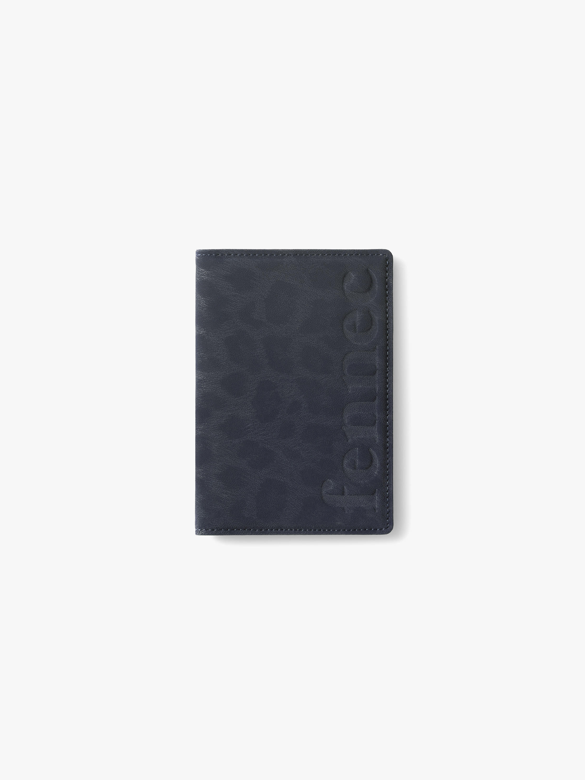 fennec - leo passport case (navy)