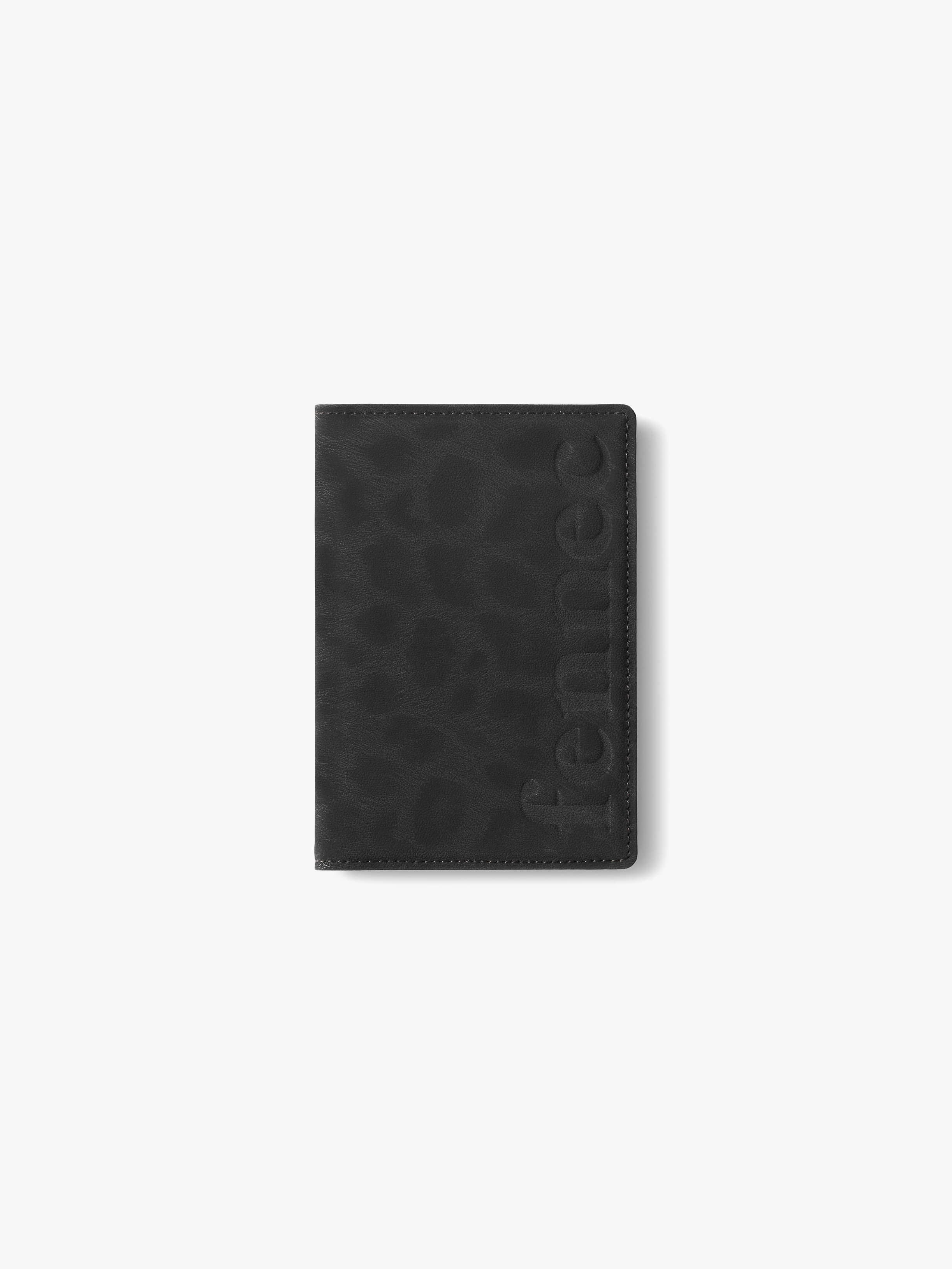 fennec - leo passport case (black)