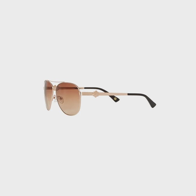 1AF0323-014 [ANNE FONTAINE] Charlotte Sunglasses Golden Pink #P24A006909 (EU)