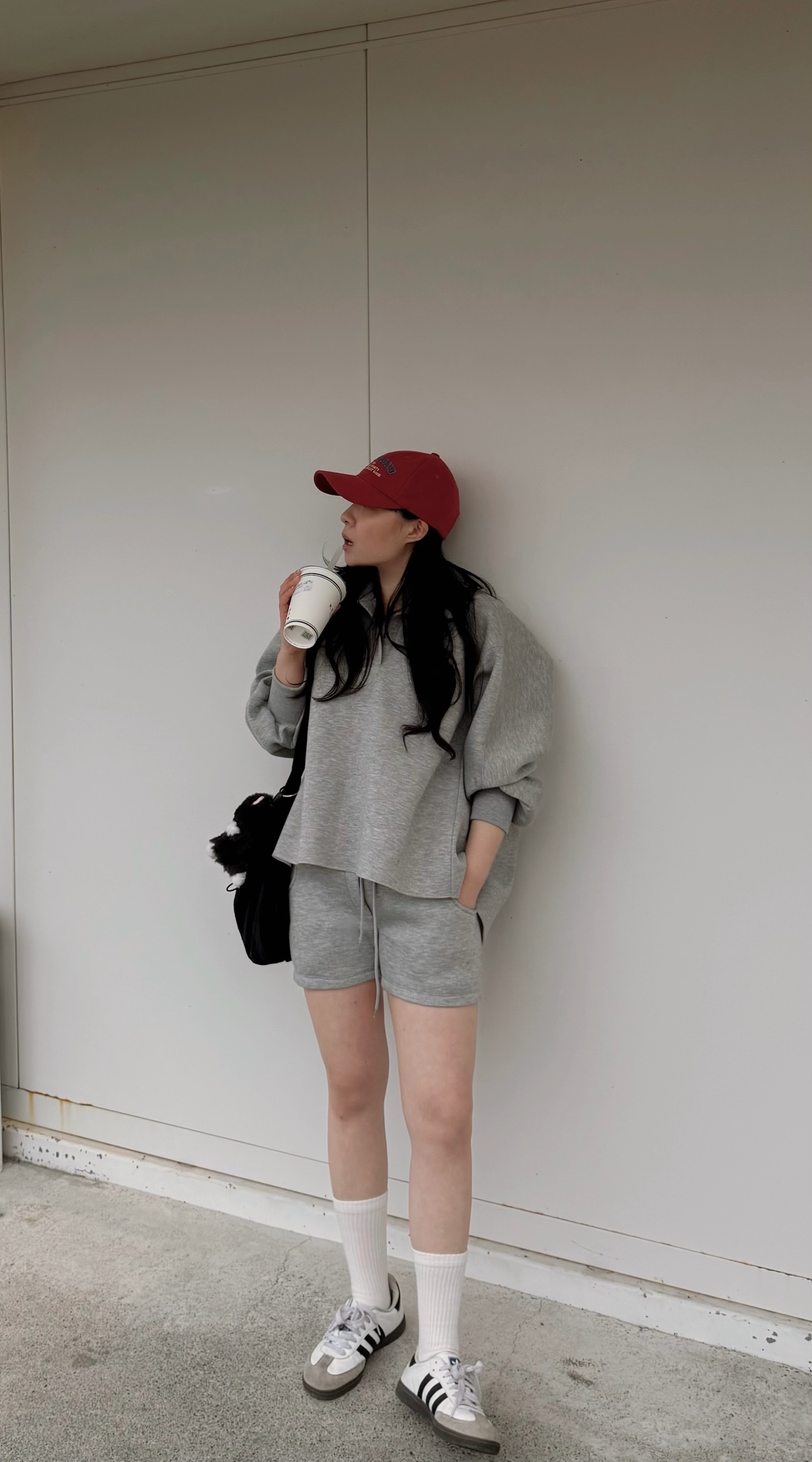 太空棉收腿短褲