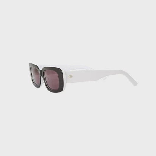 1AF0323-015 [ANNE FONTAINE] Giselle Sunglasses Black/White #P24A00300 (EU)