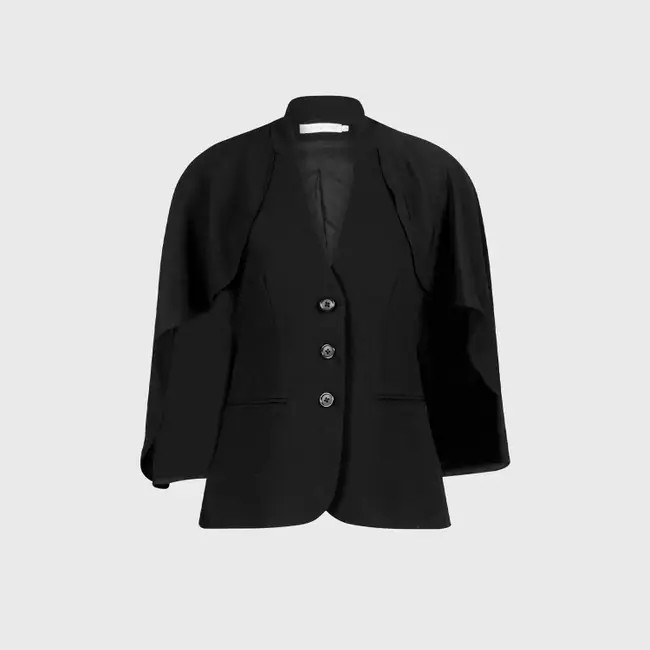1AF0323-018 [ANNE FONTAINE] Myliane Jacket Black #P18F24703 (EU)