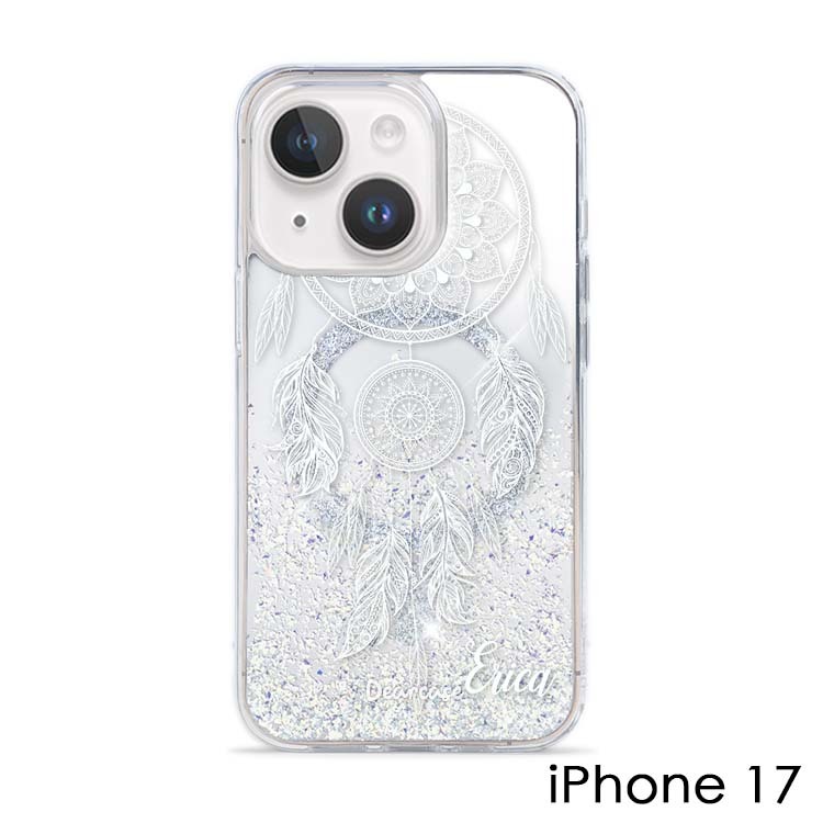 【特惠款】iPhone 17 白色捕夢網 閃耀鏡面殼 (MagSafe)