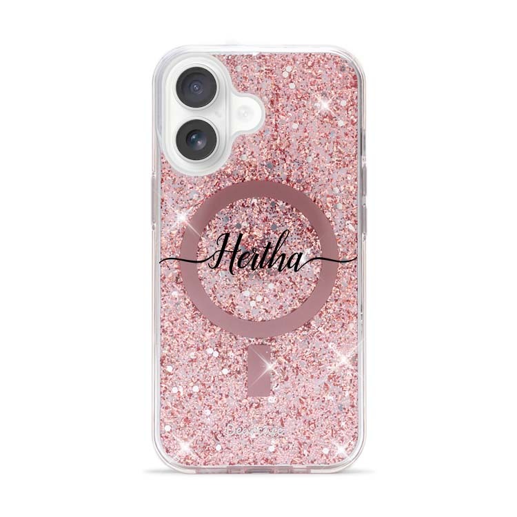 【特惠款】iPhone 16 (Hertha) 玫瑰金貝拉殼 (MagSafe)