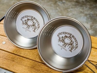 日本Nature Tones OUTDOOR MONSTER 怪獸雪拉碗/250ml