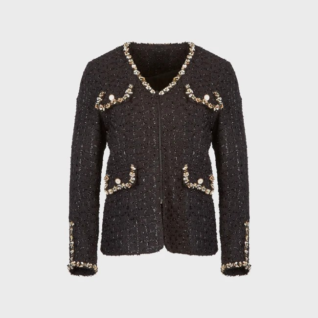 1AF0323-020 [ANNE FONTAINE] Michela Jacket Black #H24F42203 (EU)