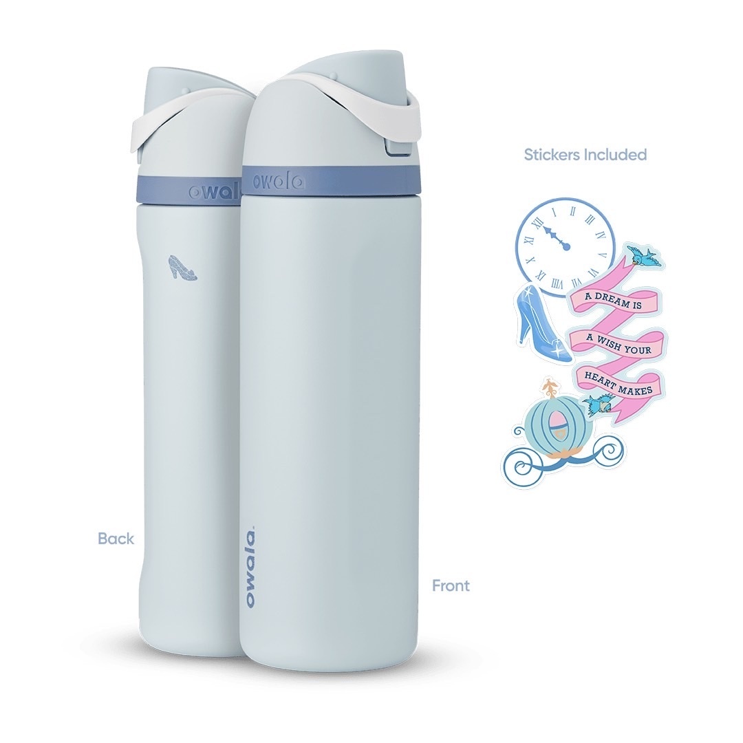 （預購）Owala X Disney公主系列👑 FreeSip 24oz  附贈貼紙
