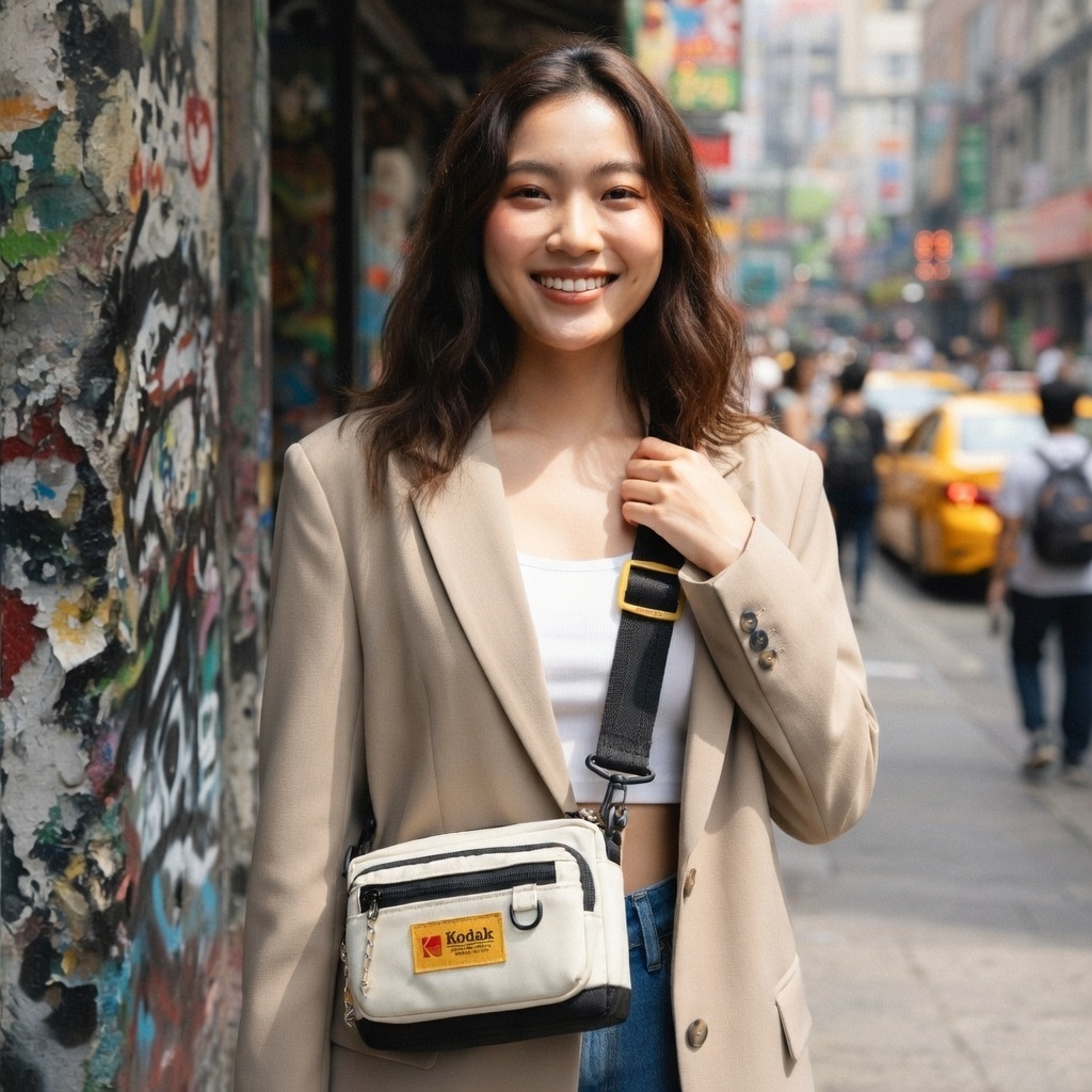 【預購】KODAK 柯達 迷你防水斜背包 斜挎包 K6143LBG65