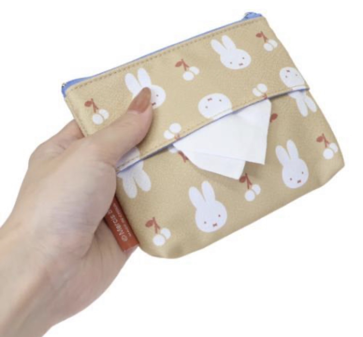 JP Miffy 和布料金色密集式拉鏈Pouch 0709 TK260319