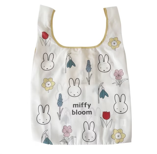 JP Miffy 雜錦花花靚料環保袋 黃 2467 TK260319