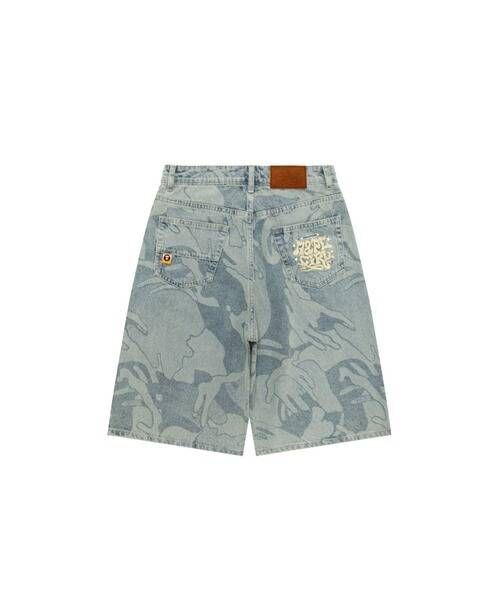【AAPE 女生】0320發售 AAPE DENIM SHORTS