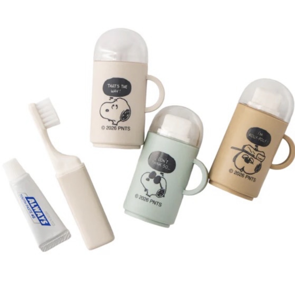 JP Snoopy 迷你牙刷套裝 9351 9368 TK260319