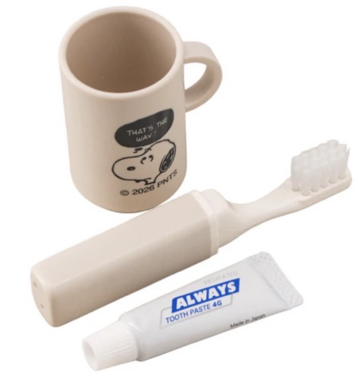 JP Snoopy 迷你牙刷套裝 9351 9368 TK260319