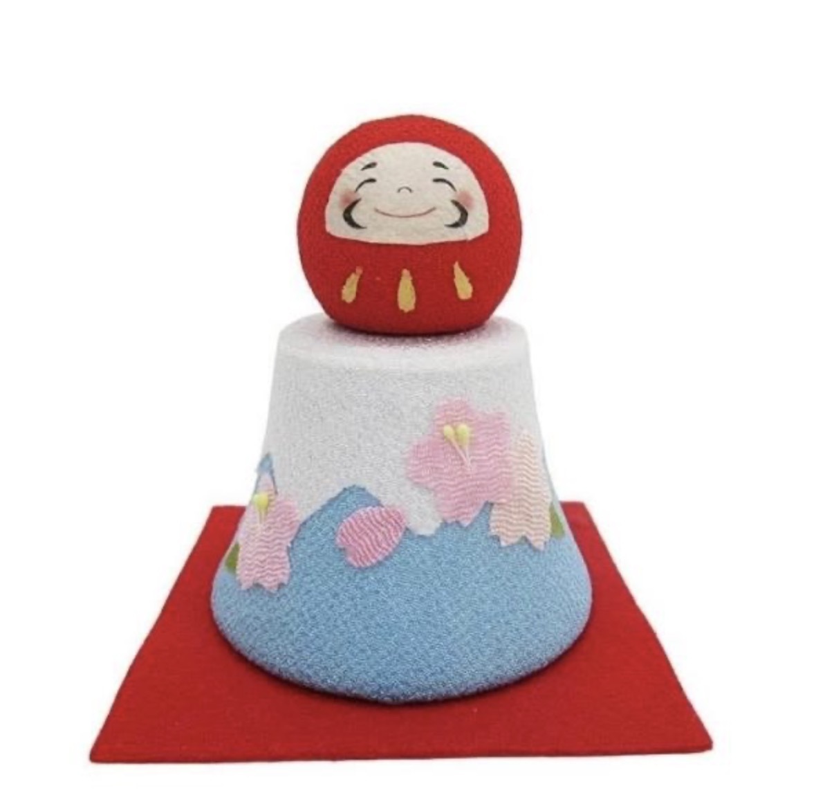 JP 緣起物 和布版達摩富士山擺設 40-928 TK260319