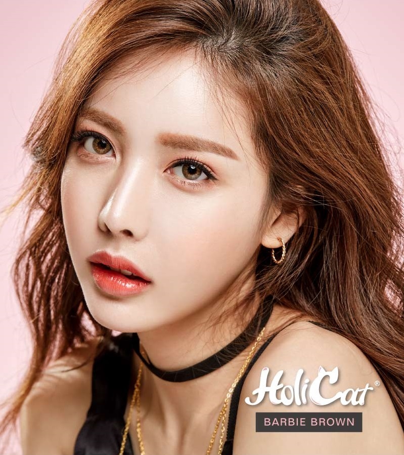 韓國GEO HolicatII系列_彩色月拋_小芭比貓_Barbie Brown_1片裝