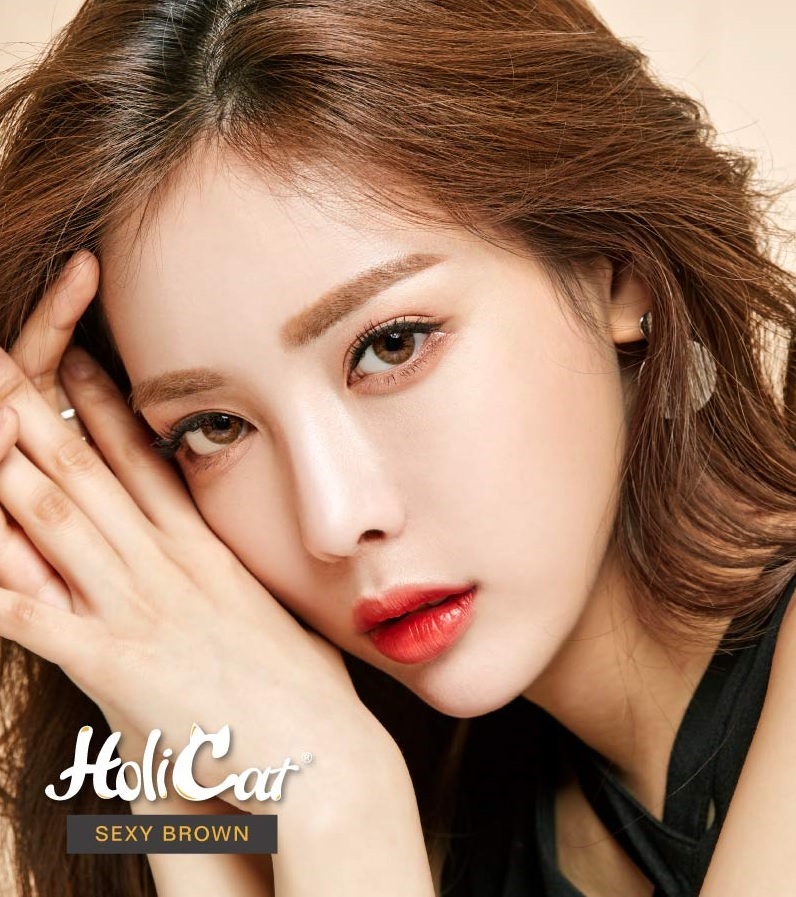 韓國GEO HolicatII系列_彩色月拋_小時尚貓_Funky Gray_1片裝