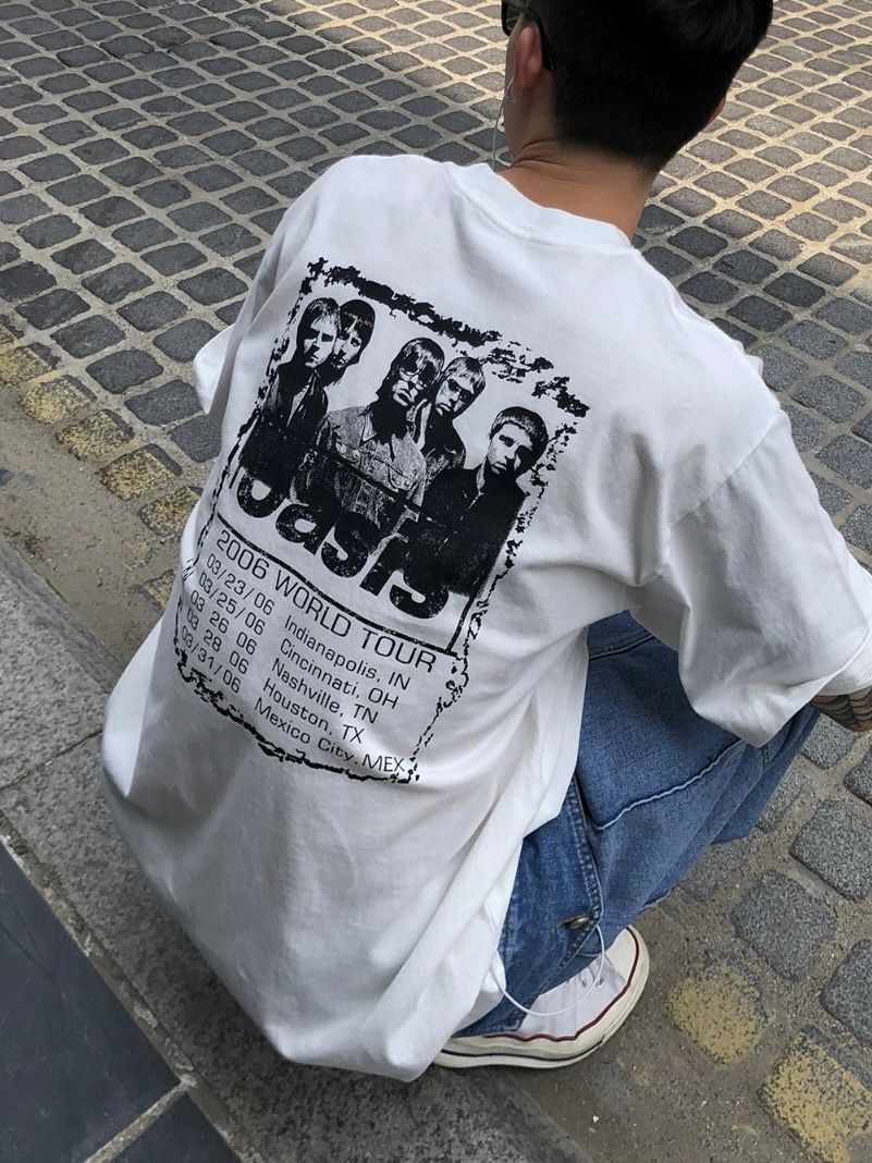 英文字圖案短袖Tee ARCHIVE-432T