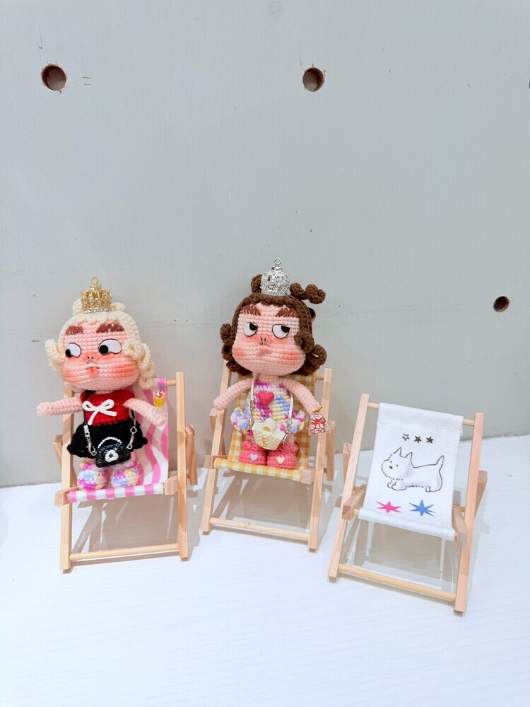 『3入組』娃的配飾-10-15cm娃躺椅