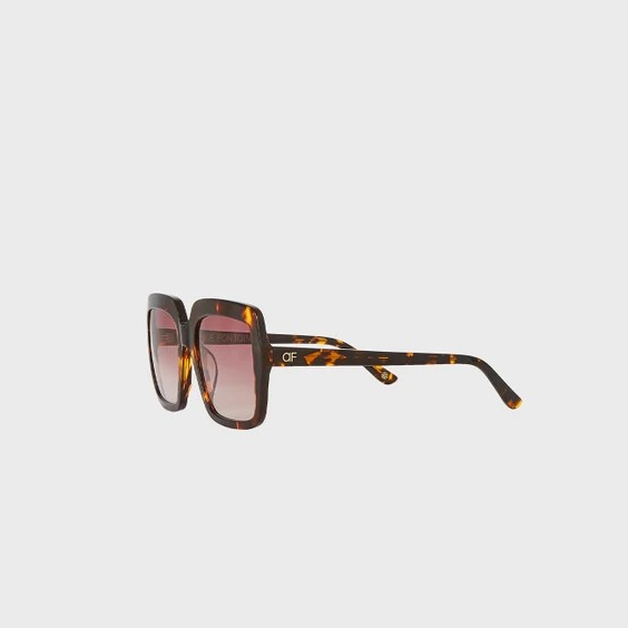 1AF0323-028 [ANNE FONTAINE] Meliora Sunglasses Scalebrown #P24A001401 (EU)