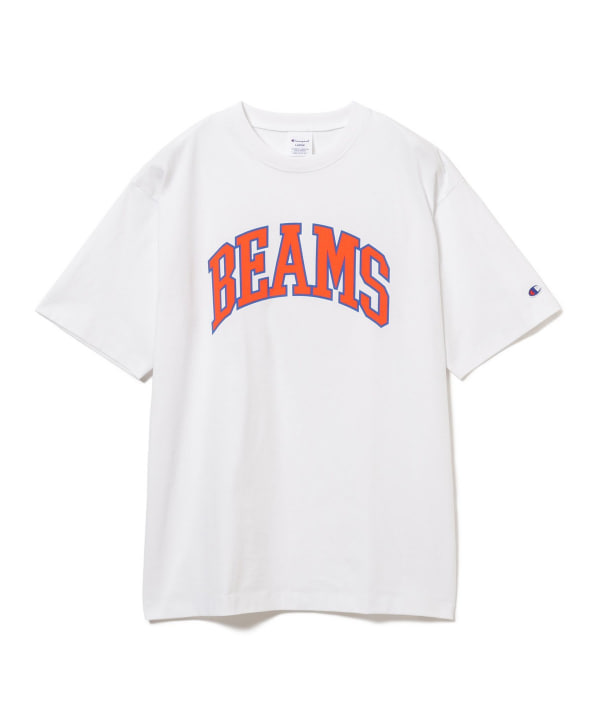 日本限定｜BEAMS × Champion 別注 Logo Tee