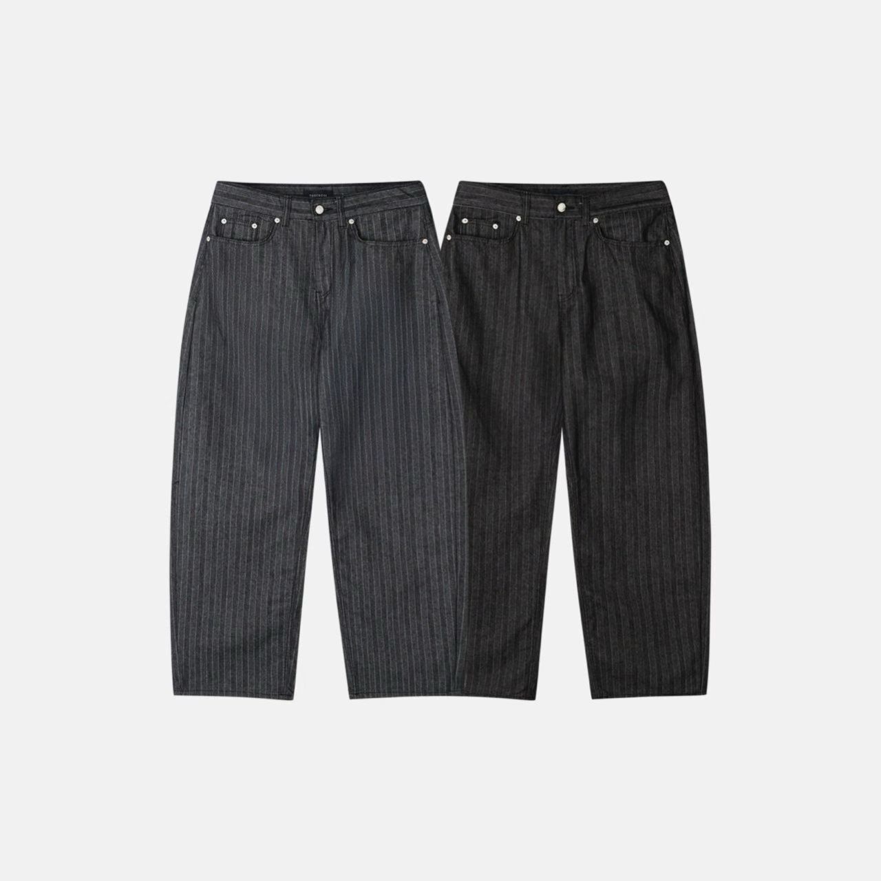 直紋鬆身褲 P3269