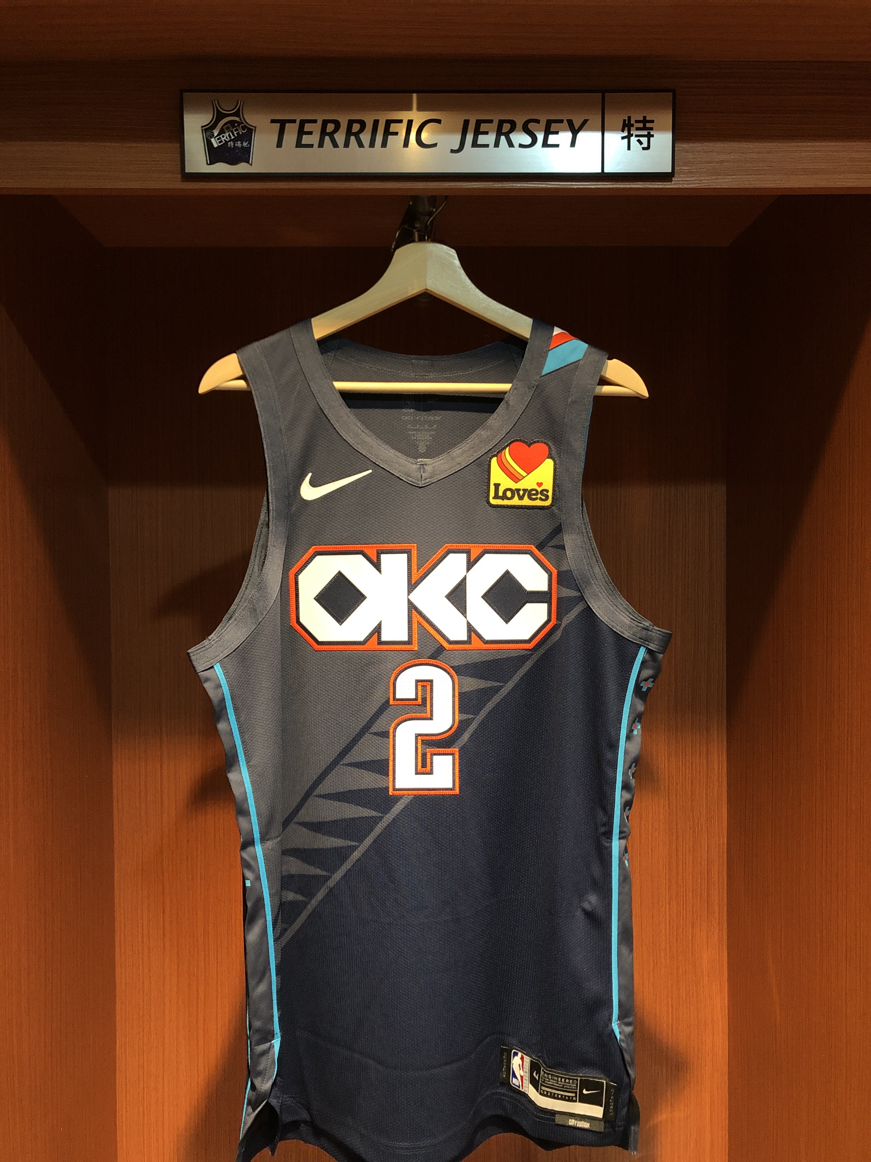 NBA球衣 Shai Gilgeous-Alexander 奧克拉荷馬雷霆城市 25-26 City Nike Authentic 球員版 電繡 含贊助商標 全新