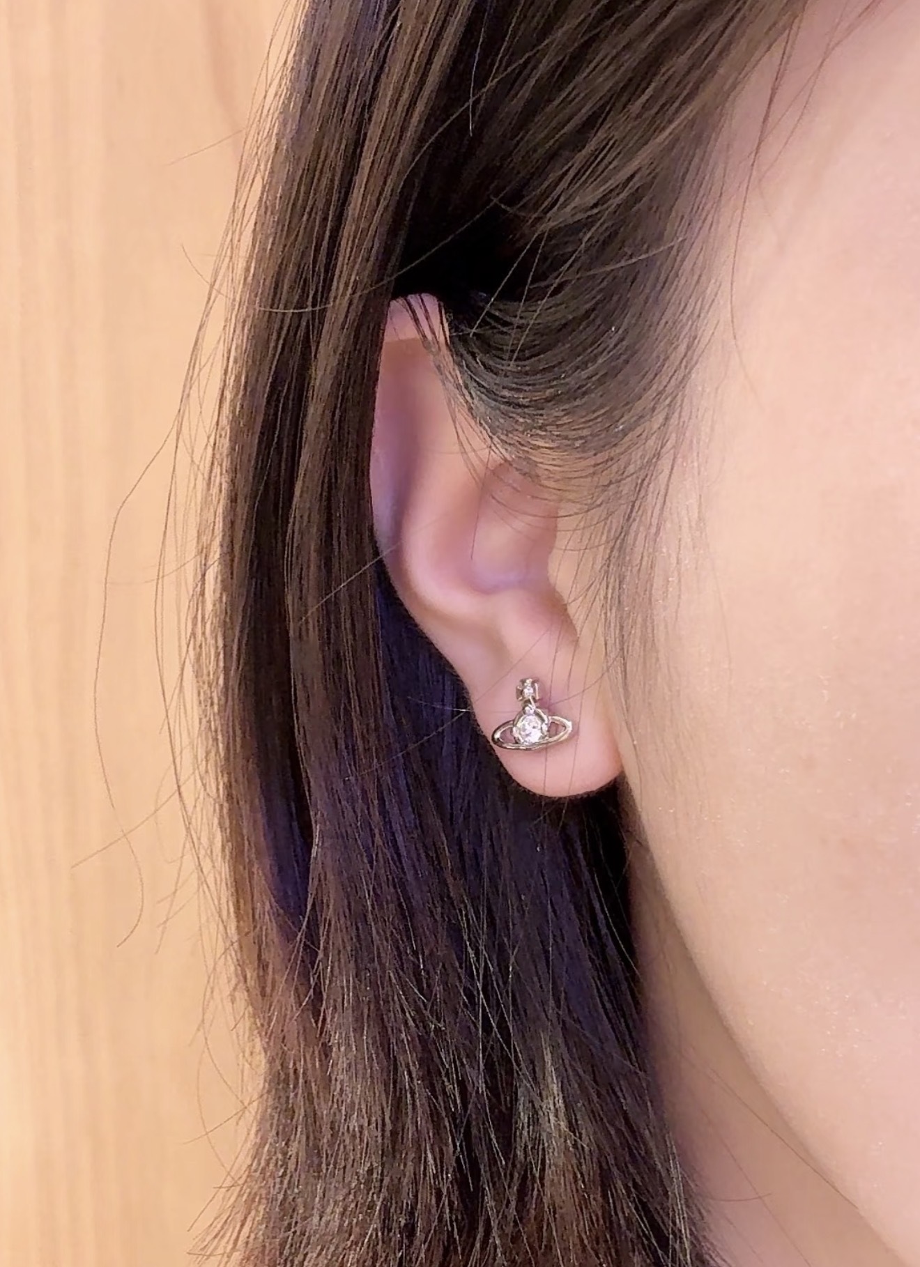 ❰ 香港現貨 ❱ Vivienne Westwood Nano Solitaire Earrings