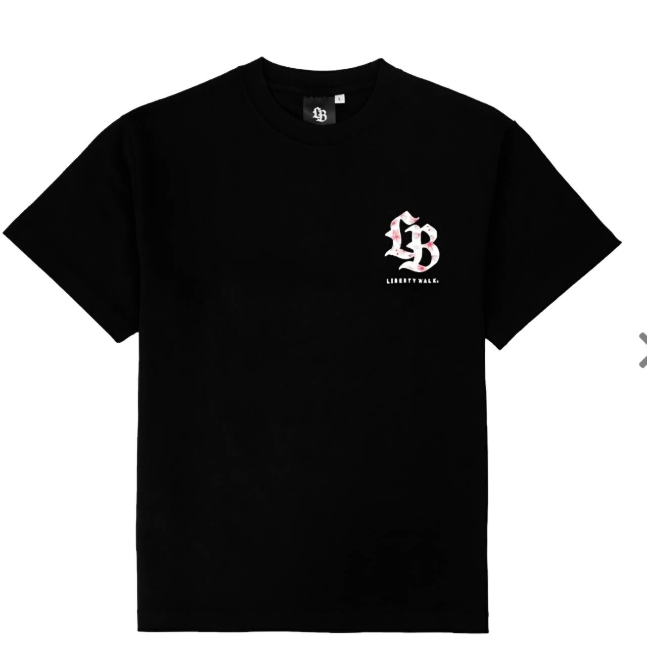【LIBERTY WALK】0321發售LB Cherry Blossoms Logo R35 Tee Black