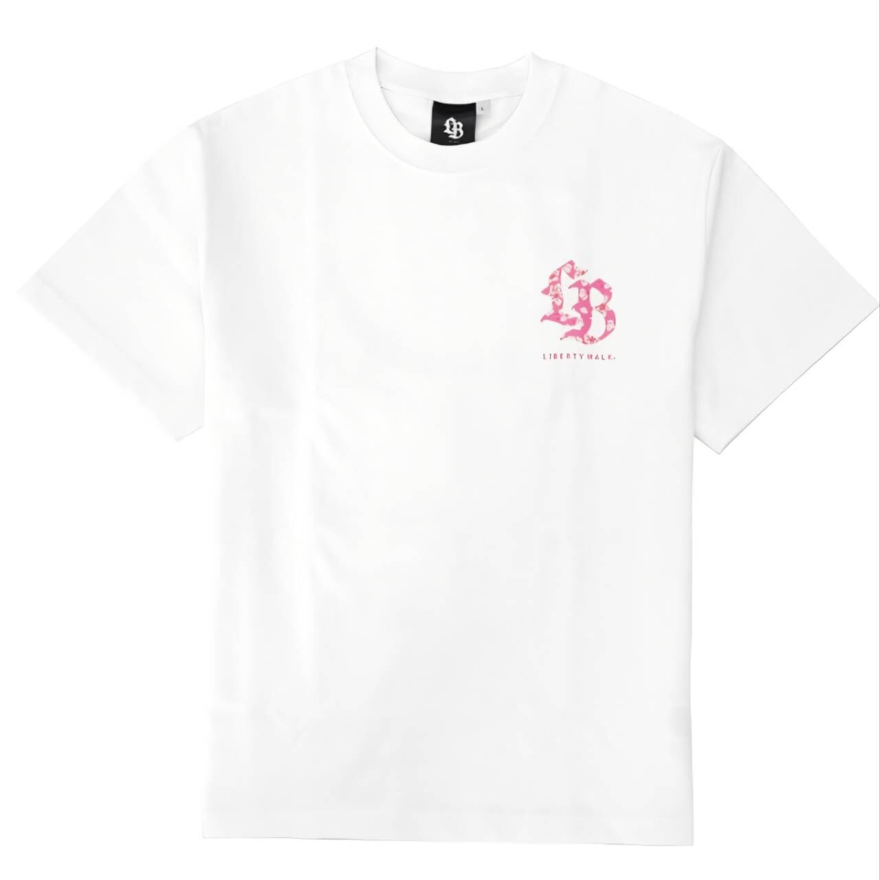 【LIBERTY WALK】0321發售 LB Cherry Blossoms Logo R34 Tee White
