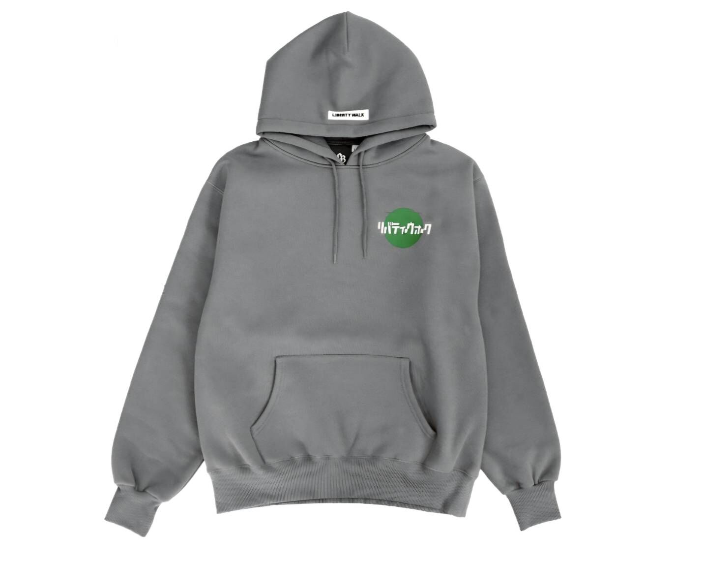 【LIBERTY WALK】0321發售 Tokyo Street Box Logo 180 Gray Hoodie