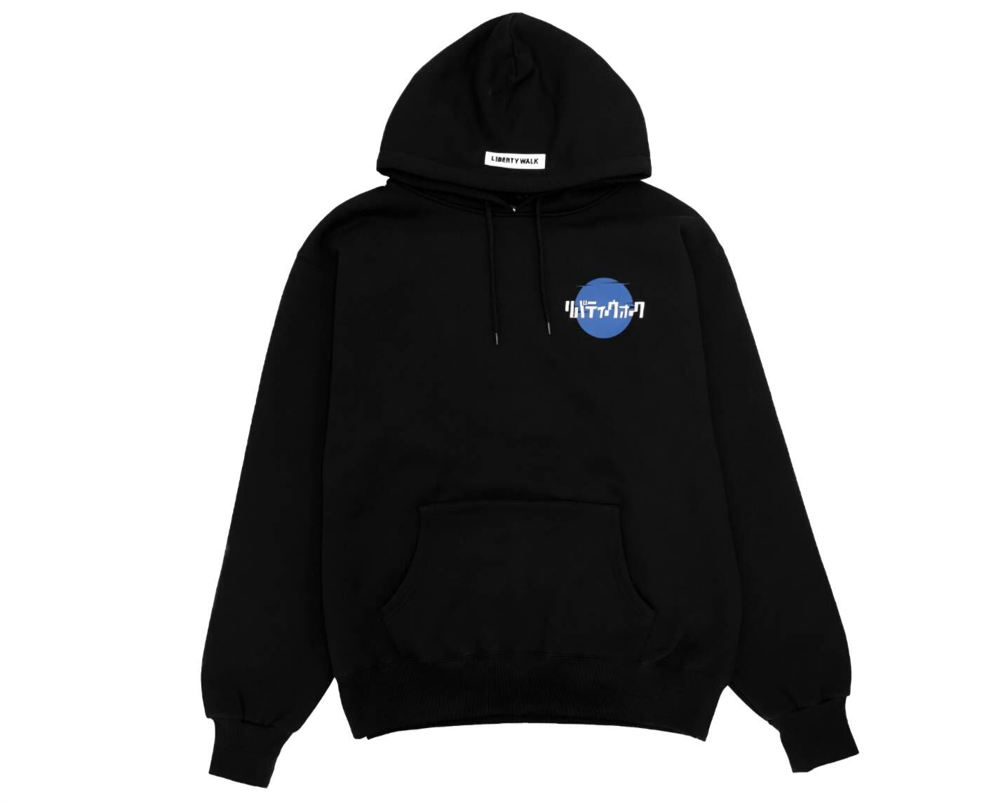 【LIBERTY WALK】0321發售 Tokyo Street Box Logo 35 34 Hoodie Black