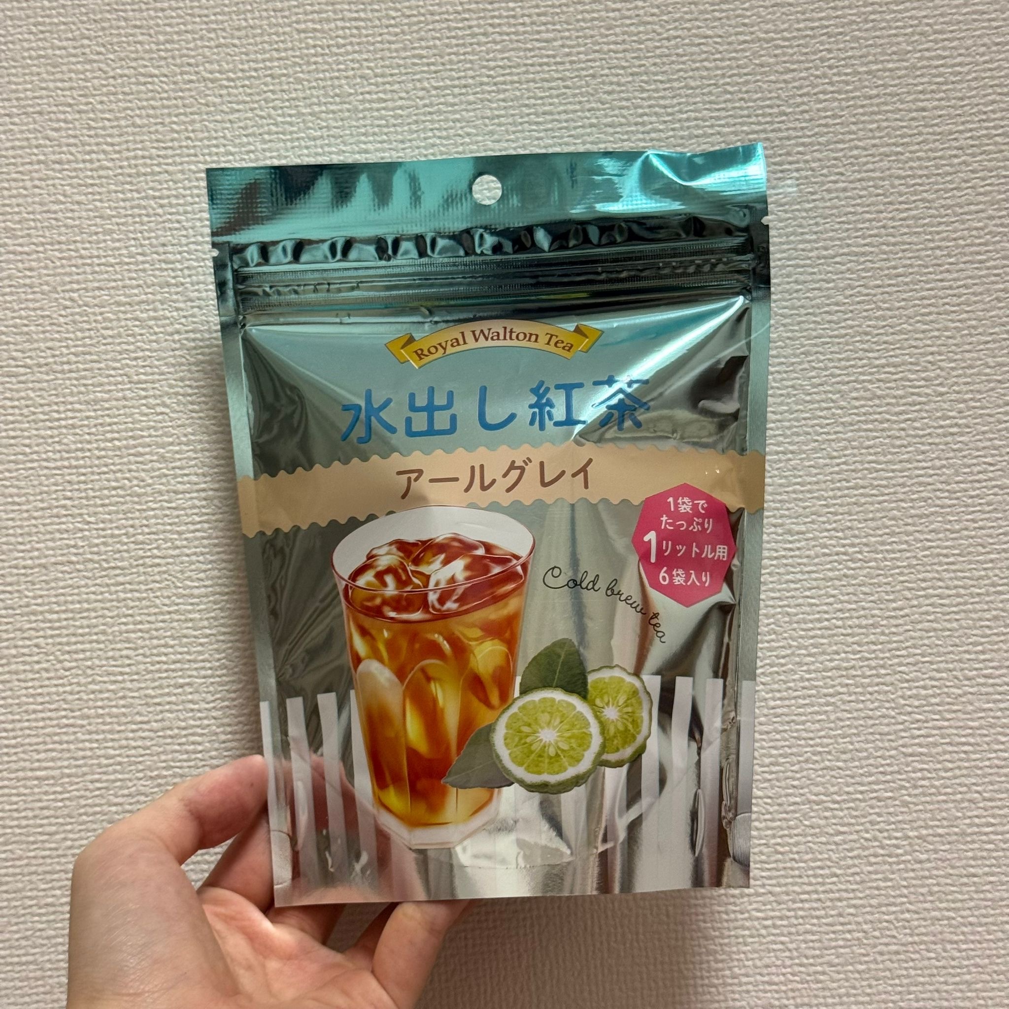 JP 冷泡佛手柑伯爵茶 沖1L 6袋 3178 TK260319