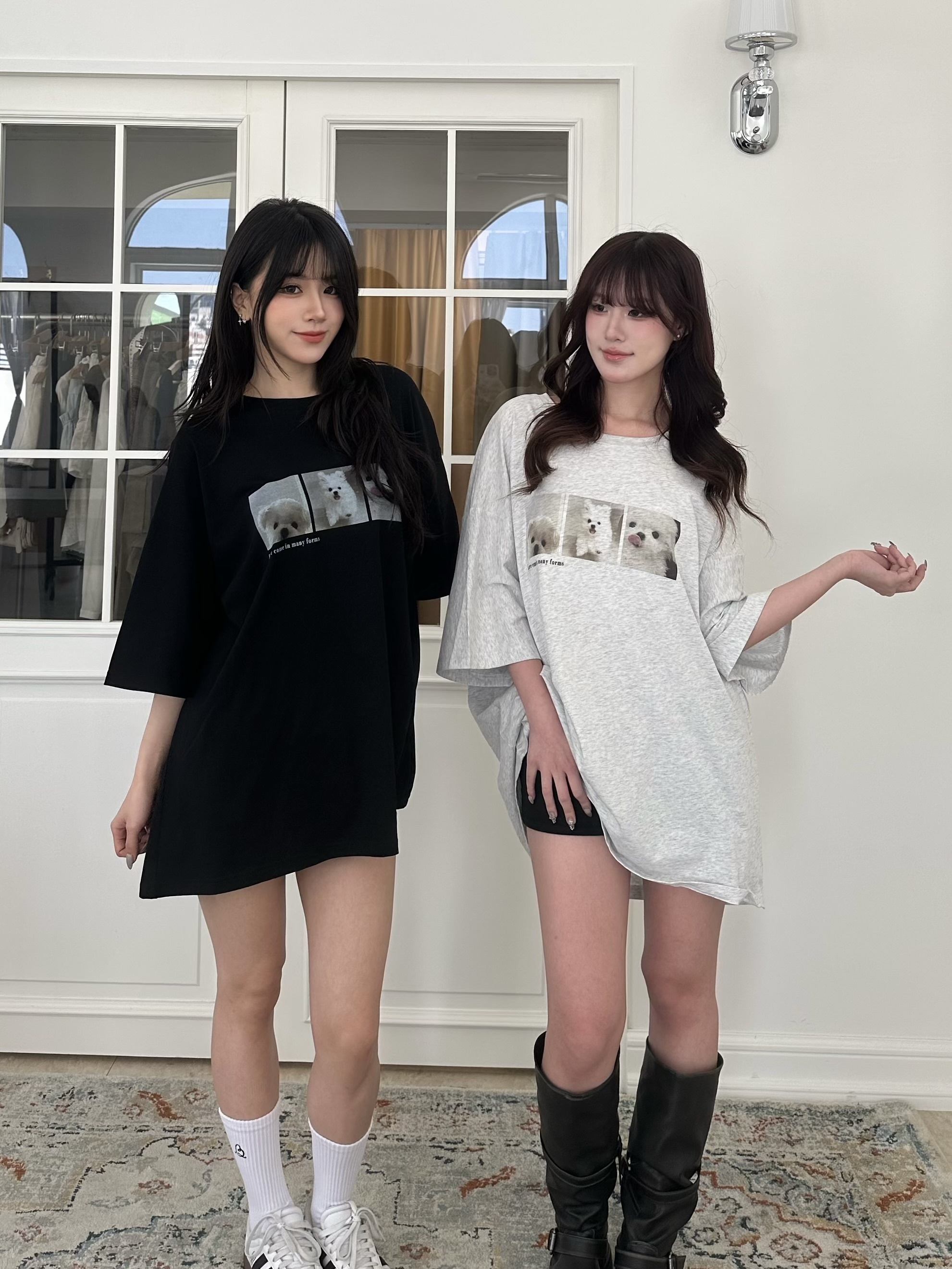 一件很可愛的狗狗tee