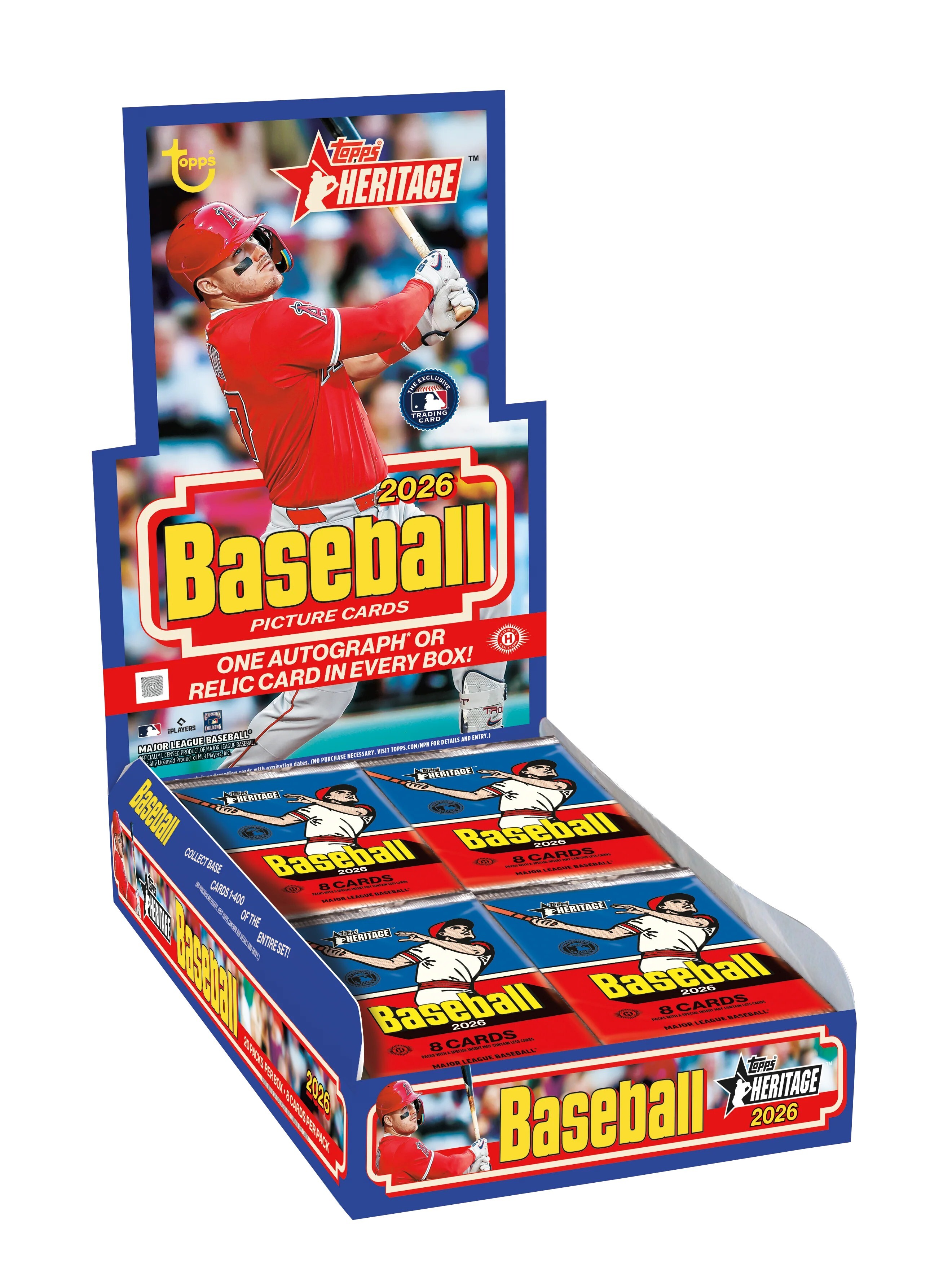 2026 Topps Heritage Baseball - Hobby Box 限時限量