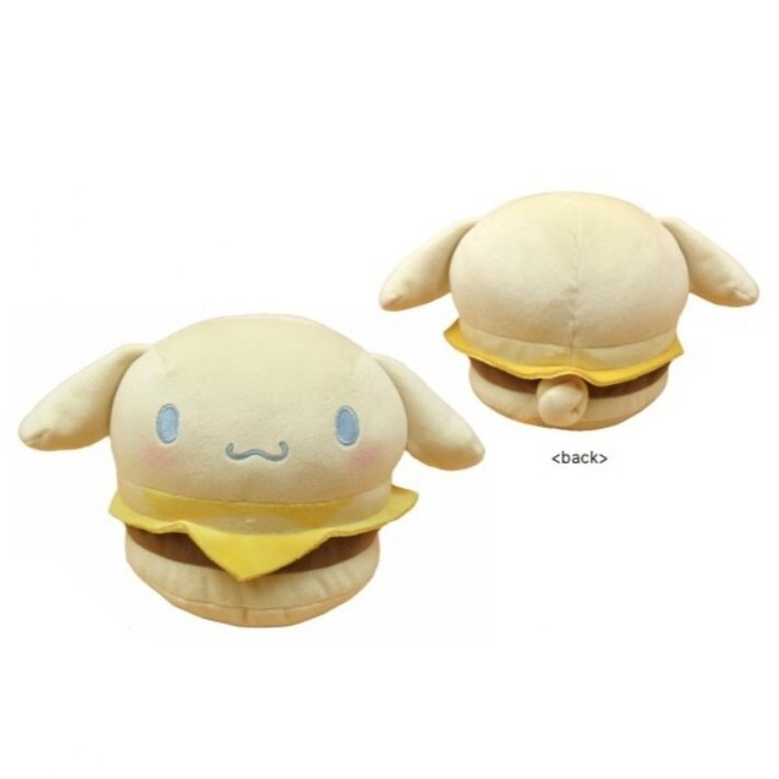 美版 Sanrio 食物造型系列 - 漢堡包造型豆豆公仔