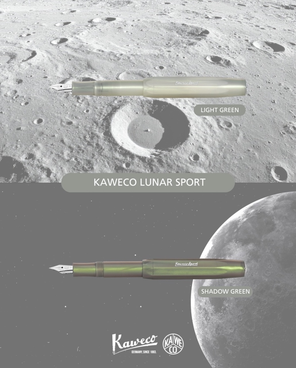 Lunar Sport系列 短鋼筆 幻彩珠光｜德國KAWECO