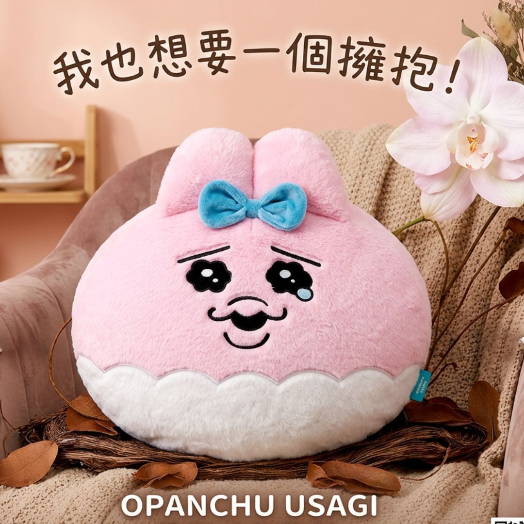 褲褲兔 底褲兔|造形公仔抱枕 | 攬枕