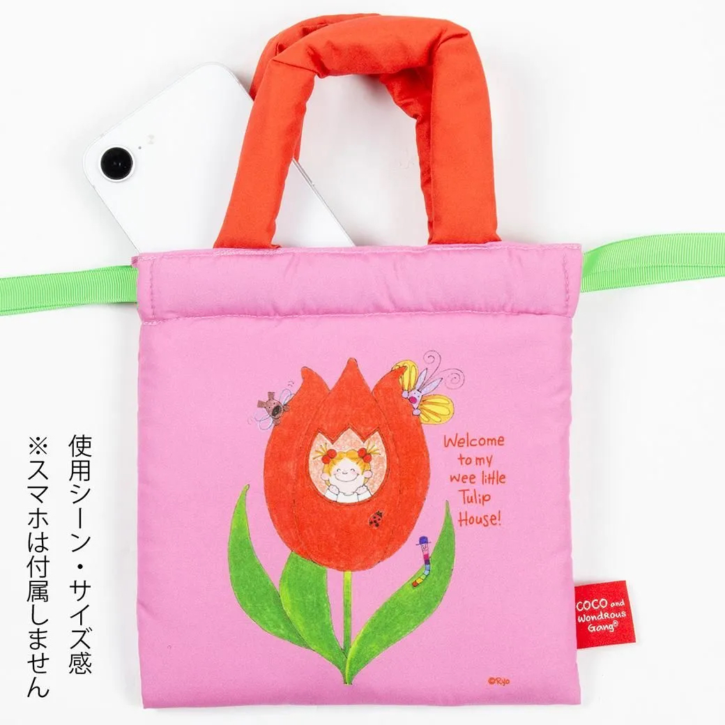 COCO醬 束口小提袋 澎澎的｜日本Greeting Life