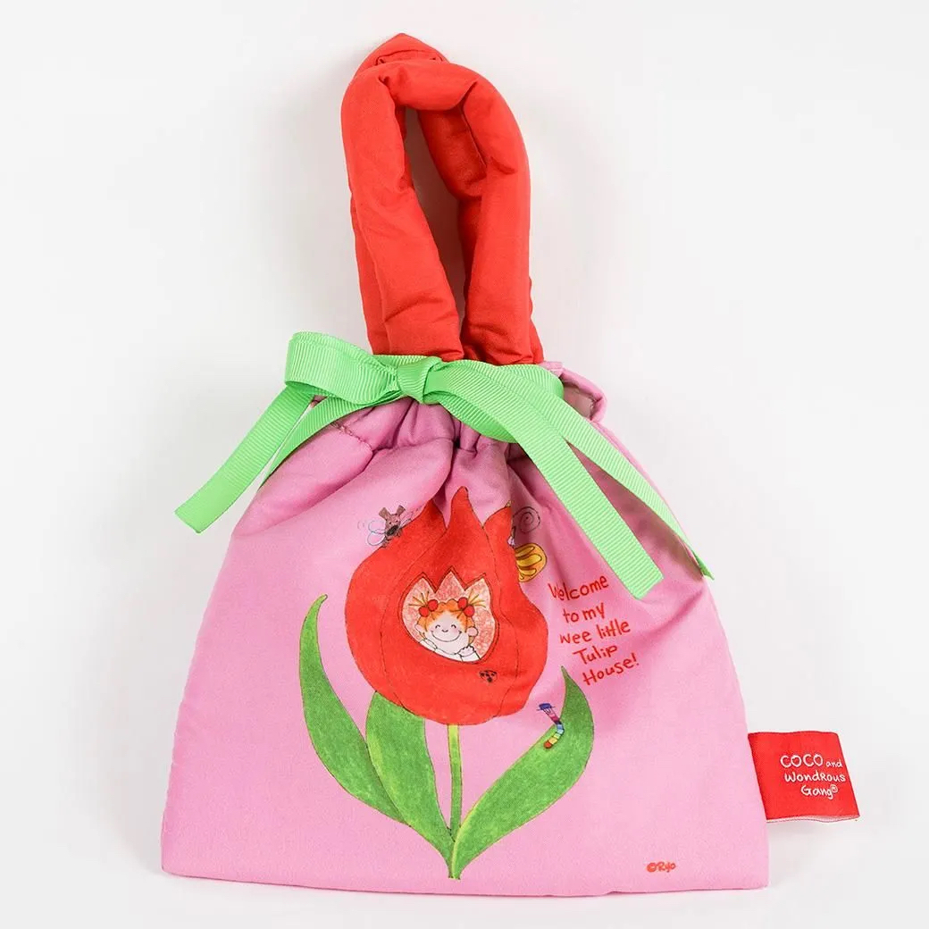 COCO醬 束口小提袋 澎澎的｜日本Greeting Life