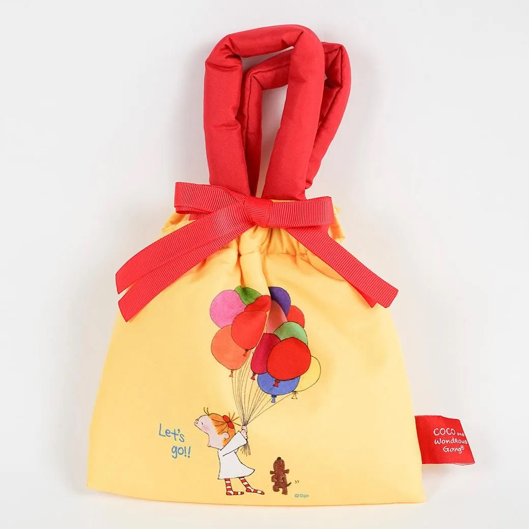 COCO醬 束口小提袋 澎澎的｜日本Greeting Life