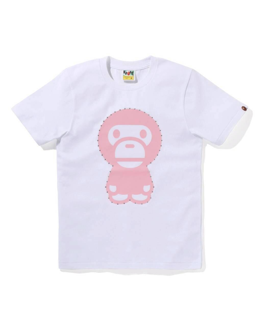 【BAPE女生】0320 發售 鑲水鑽CRYSTAL STONE BIG BABY MILO®︎ TEE