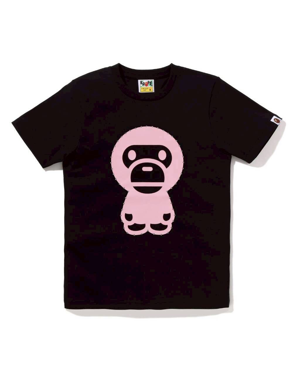 【BAPE女生】0320 發售 鑲水鑽CRYSTAL STONE BIG BABY MILO®︎ TEE