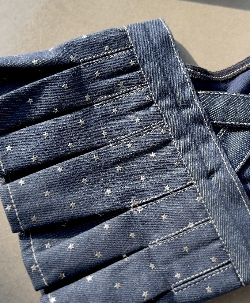 星星牛仔裙